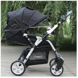 康贝combi 豪爵双向可平躺可折叠婴儿手推车超